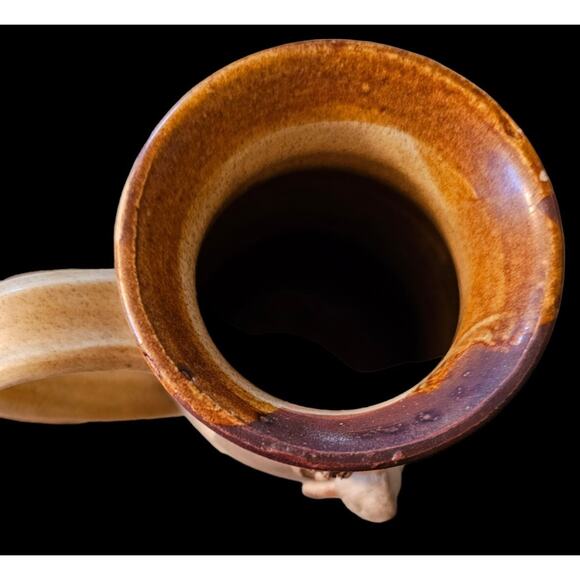 Ugly Pottery Face Funny Mug With Handle - Picture 5 of 6